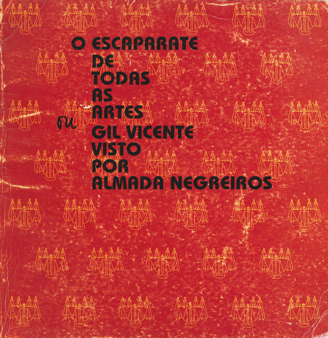 Cover of O Escaparate de todas as artes ou Gil Vicente visto por Almada Negreiros