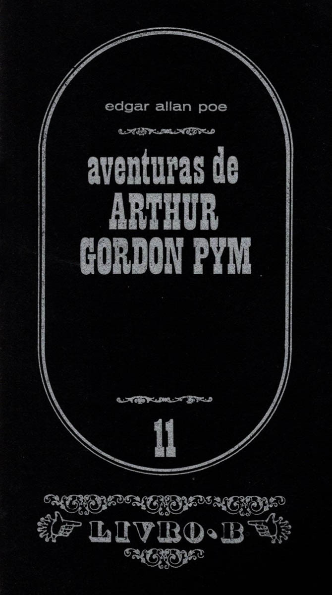 Book cover of As Aventuras de Arthur Gordon Pym by Edgar Allan Poe