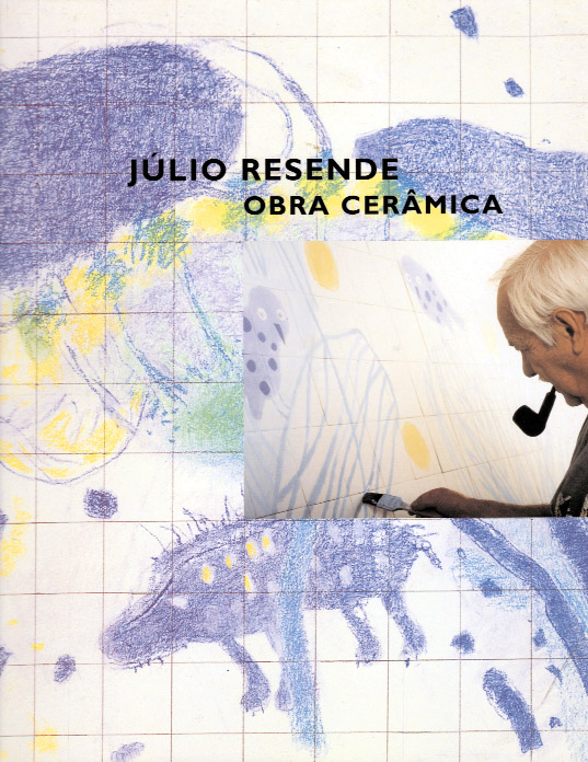 Catalogue cover for Júlio Resende Obra Cerâmica