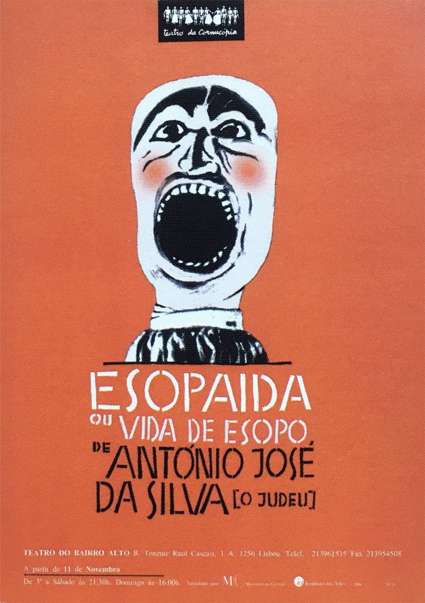 Poster Esopaida ou Vida de Esopo – Teatro Cornucópia
