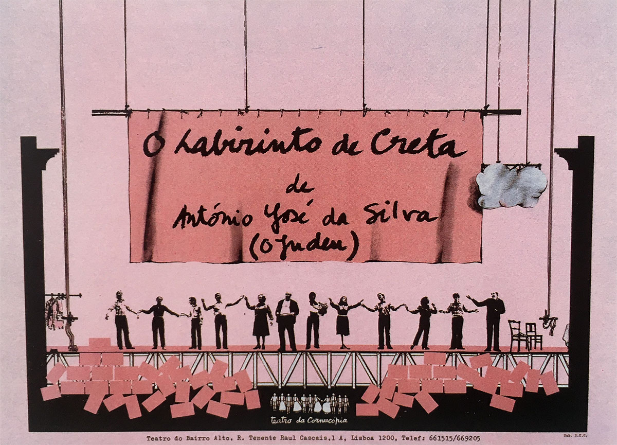 Poster Labirinto de Creta – Teatro Cornucópia