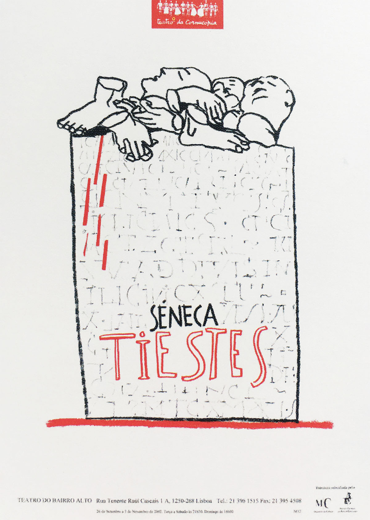 Poster Tiestes – Teatro Cornucópia
